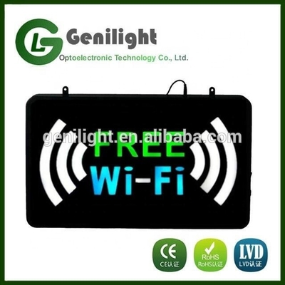 Indoor Animated Motion LED Open Sign for Multiple Color Salon Light On/Off Switch