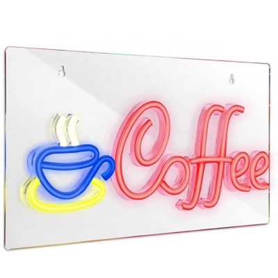Acrylic Glass Night Lamp Wall Decor Art NeonOpens 50000 Hours Life Span 5V Voltage