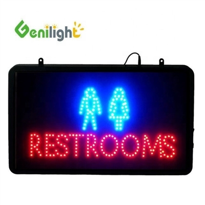 56*33 Panel Size Custom WC Toilet LED Neon Light Sign with 1