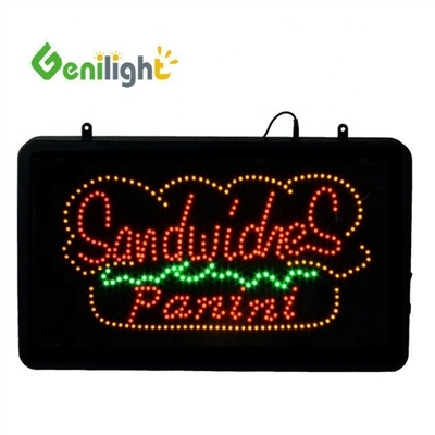 OEM Touch Screen LED Neon Foot Massage Open Sign with Animation and Power On/Off