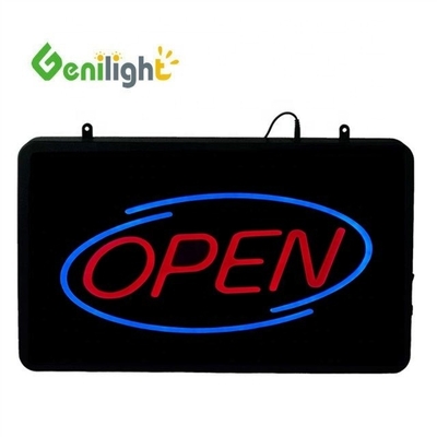 Genilight 56*33 cm Custom Neon Business Hour Led Open Sign Display Function ANIMATION