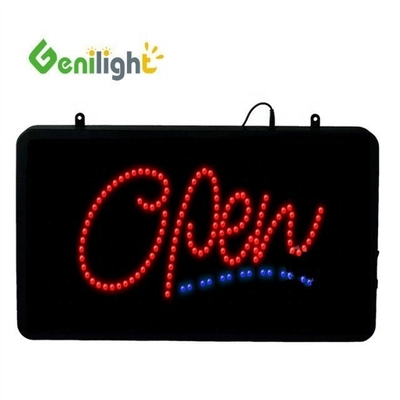 Genilight 56*33 cm Custom Neon Business Hour Led Open Sign Display Function ANIMATION
