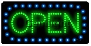 CE RoHS LVD Power Certificate Hanging Chain Sign Board for Indoor LED Open Signs