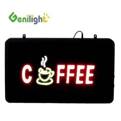 High Resolution LED Neon Sign for Self-Service Business Illuminated Open Coffee Cup