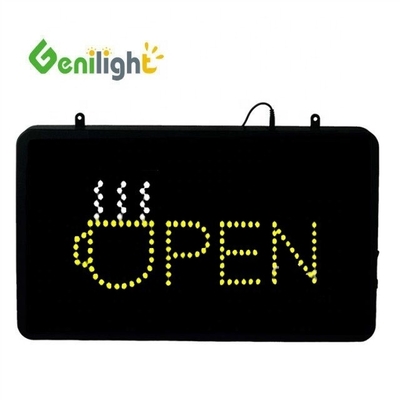 High Resolution LED Neon Sign for Self-Service Business Illuminated Open Coffee Cup