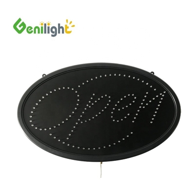 Vertical LED Open Sign 3 Flashing Modes for Business Displays Electronic Lighted Signs