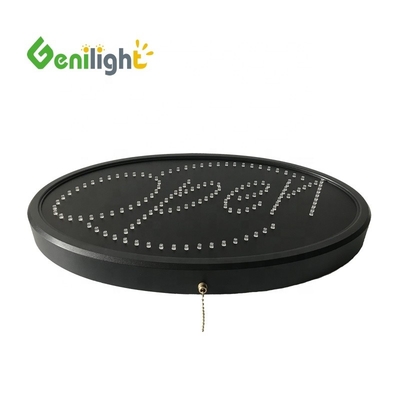 Vertical LED Open Sign 3 Flashing Modes for Business Displays Electronic Lighted Signs