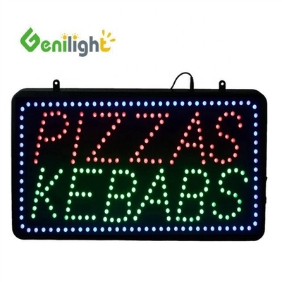 Programmable Scrolling LED Electric Display Genilight Indoor 56*33cm for PIZZAS KEBABS