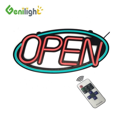Superbrightness LED Neon Illuminated Light Sign 48*25cm with 10 Kind Change Function