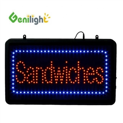 Custom Design DC12V BURRITOS LED Neon Open Sign by Genilight IP Rating Color Depth -