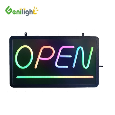 Window Hanging Led Neon Open Sign with Customizable Brightness and SDK Function