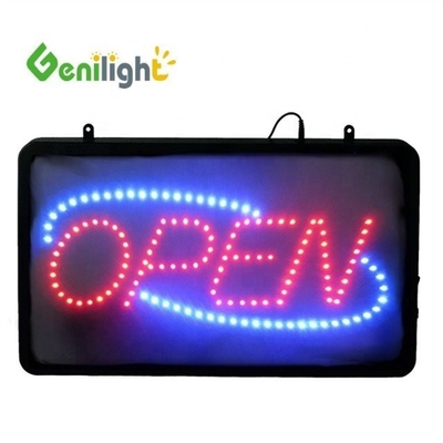 Window Hanging Led Neon Open Sign with Customizable Brightness and SDK Function