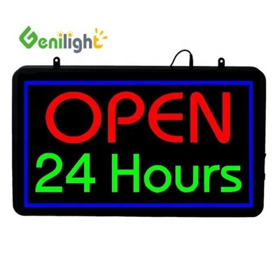 Animation Display Function High Lighted Custom LED Open with Hour Neon Sign