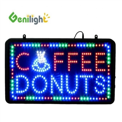 Colorful 12v Acrylic Board LED Display Panel for Coffee Shop Open Sign by Genilight
