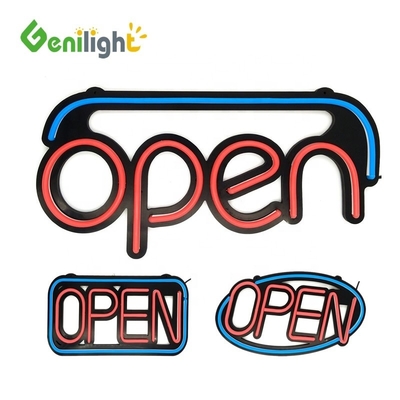 Contrast Ratio Full Color Open Neon Sign with Remote Control and Adjustable Brightness