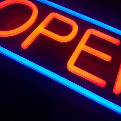 Custom Neon Sign Acrylic LED Light Power Consumption 1 12V LED 3 Kind Change Function