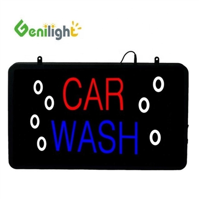 22*13inch LED CAR WASH Open Sign Pixel Pitch Genilight's Top- Product for Indoor