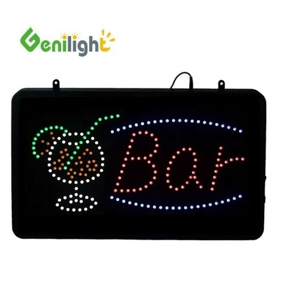 ABS Open-mold/Aluminium Alloy Material Mobile Phone Shop LED Sign With Remote Control