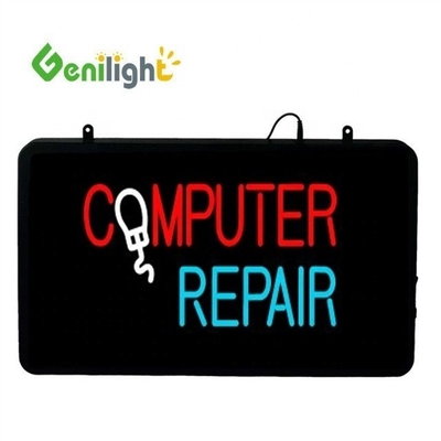 ABS Open-mold/Aluminium Alloy Material Mobile Phone Shop LED Sign With Remote Control