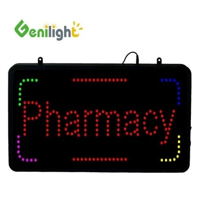 GLT-LSA2213-096 Bright Pharmacy Sign in Rectangle Shape for Indoor