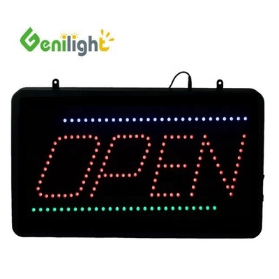 Full Color Animated LED OPEN Business Sign for Store Shop Window Display at 25 C