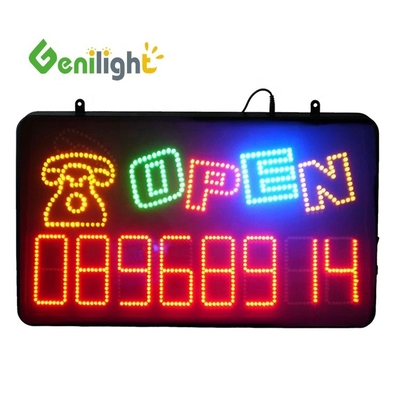 Full Color Animated LED OPEN Business Sign for Store Shop Window Display at 25 C