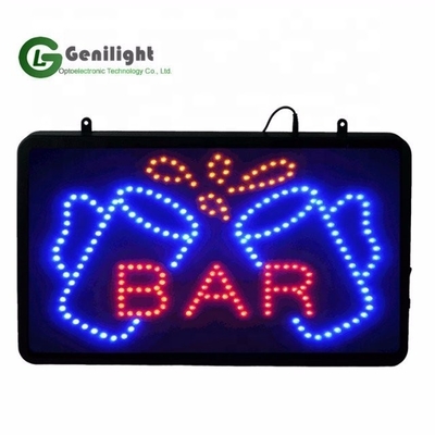 Colorful Custom Cocktails Neon Light Sign Perfect for Bars and Restaurants