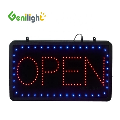 LED Open Signs Let Customers Know You Are Open For Business with 23 x 13 Inches Oval Shape