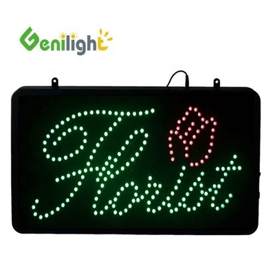 Genilight LED Flowers Open Neon Sign Boost Your Flower Shop's Aesthetic with This Sign