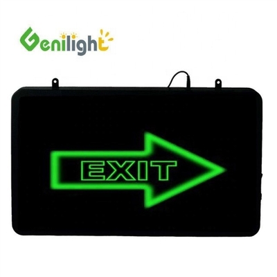 Genilight 22*13inch Acrylic LED Neon Exit Advertising Sign with 0 Power Consumption