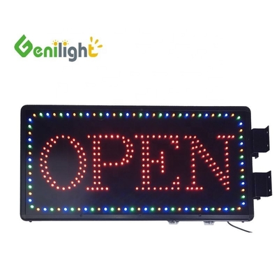 Powerful LED Neon Open Sign with CE ROHS Certification and Acrylic Front Board