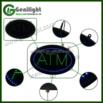 3 Kind Change Functions LED Pizza Lighted Neon Sign Commercial Electric Billboard Maker