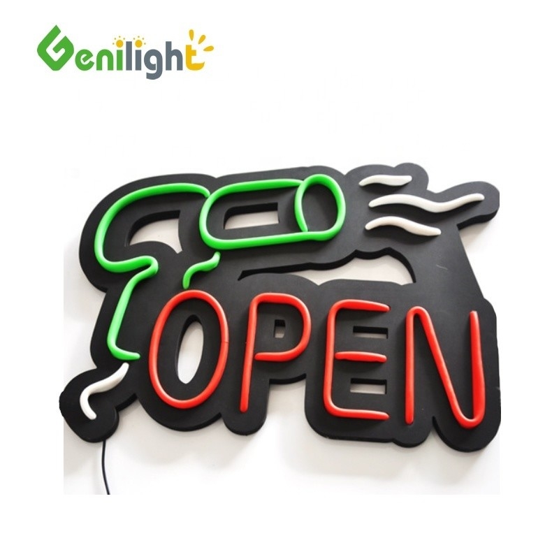 Customized Acrylic Neon LED Advertising Sign for Christmas Decoration Indoor/Outdoor