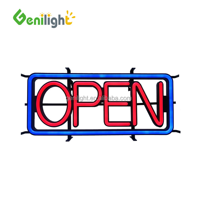 Iron Open Neon Sign Flex Neon Light 12V Neon Strip Light with Customizable Color Depth
