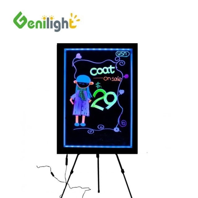 CE RoHS LVD Certified High Brightness RGB LED Writing Board for Long Lifespan