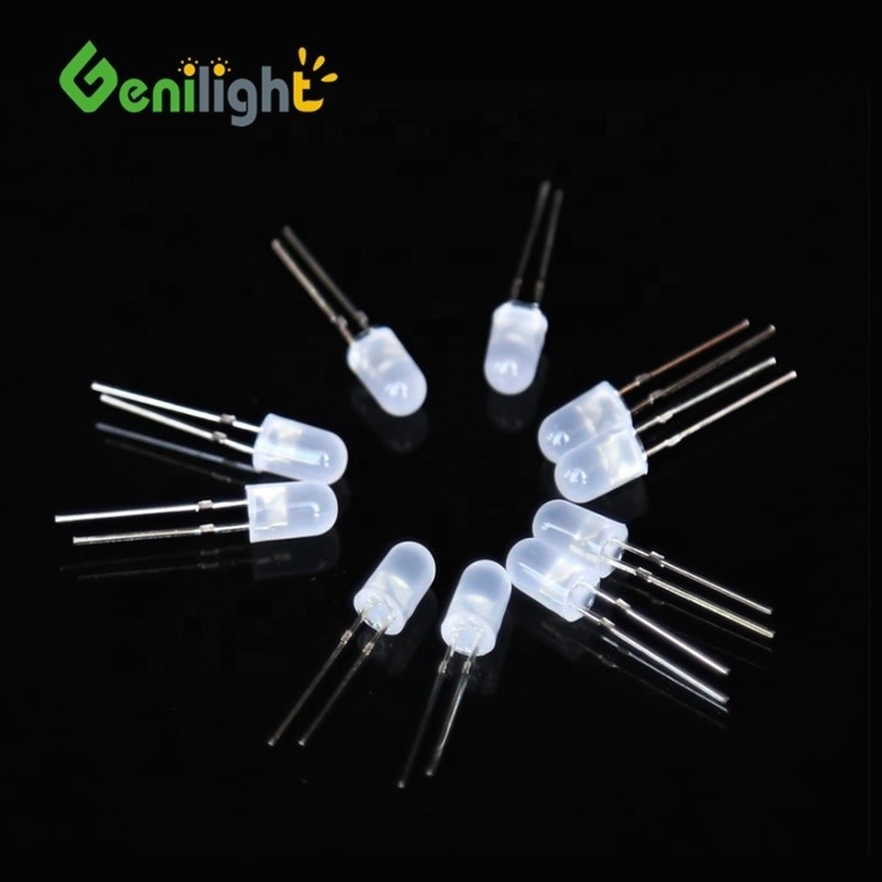 F3 Milk LEDs 3mm Ultra Bright Red Green Blue White Yellow LED -40-60 Tolerance