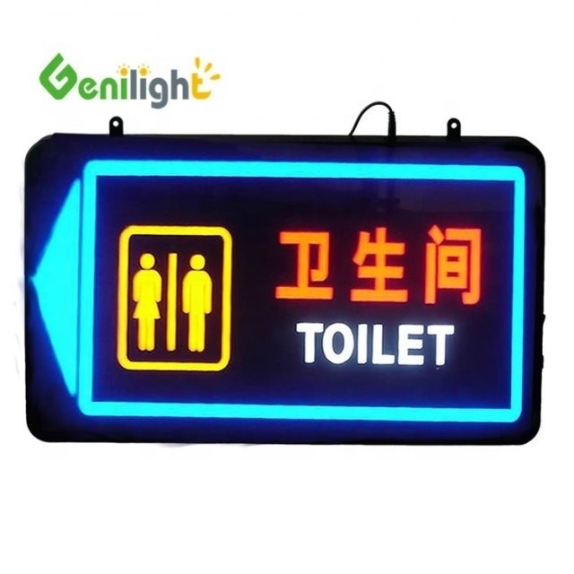 Custom LED Neon Sign for Man and Woman Toilet Eye-Catching Addition to Retail Stores