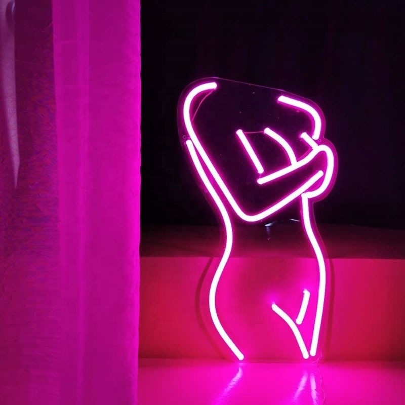 Sexy Lady Neon Sign for Bedroom Man Cave Bar Store Home Party Art Decor Power Consumption 1