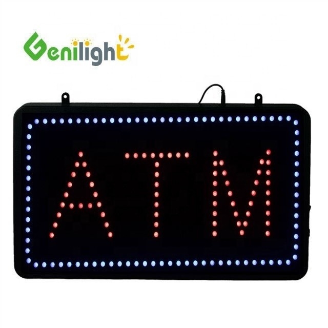 Genilight Indoor 56*33cm Neon LED ATM Open 12V Electronic Brightness and Efficiency