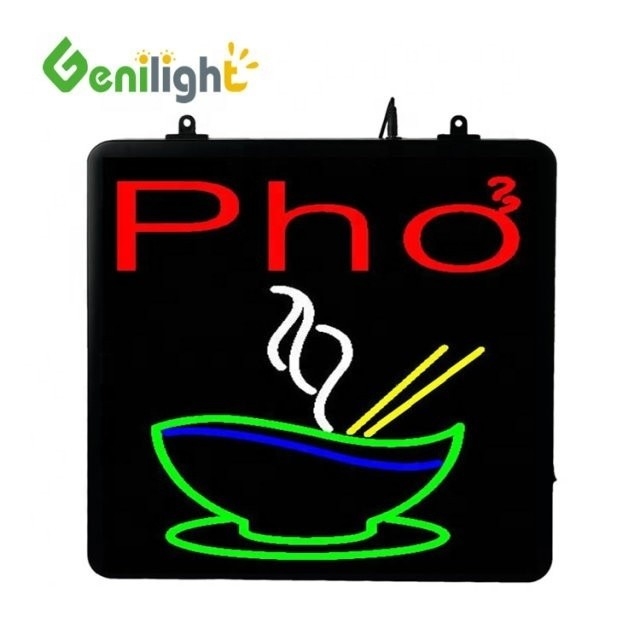 Wireless Remote LED Neon Light Pho Sign with Animation Display Function Panel Size 53*45