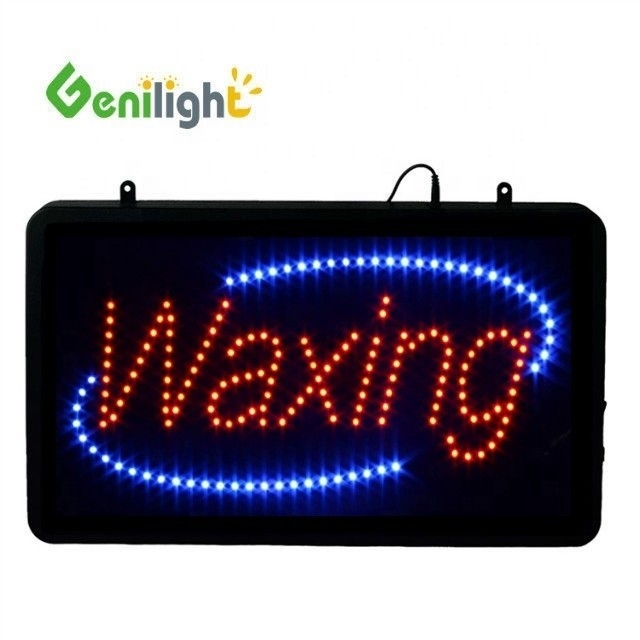 22*13inch DC12V Genilight Indoor WAXING Animated LED Sign for Safe Voltage Advertising