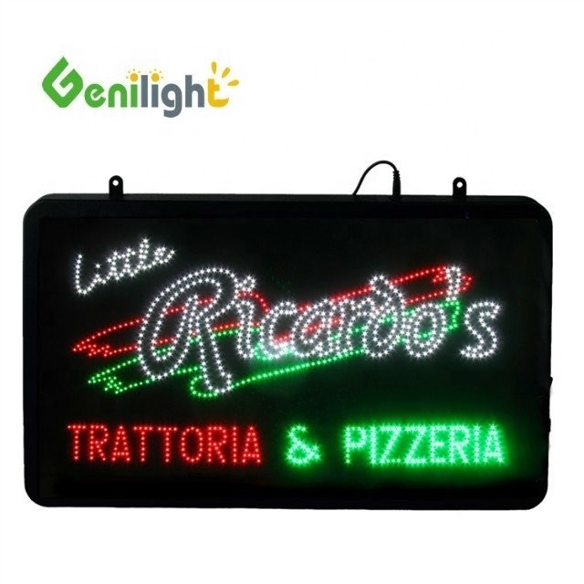 Customized Full Color LED Sign for Indoor at Little Ricardo's Trattoria Pizzeria